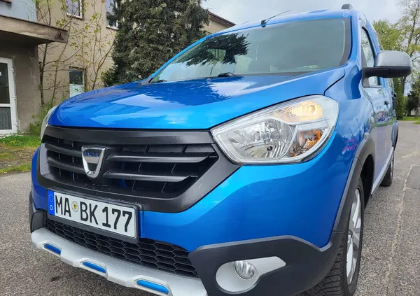 dacia dokker Dacia Dokker cena 32800 przebieg: 134850, rok produkcji 2015 z Złotów
